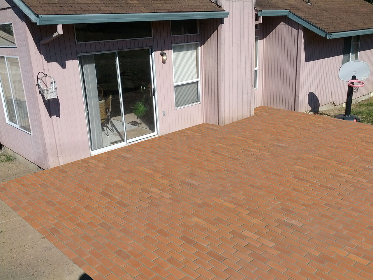 How should I connect a patio to my house | DIY Home Improvement Forum